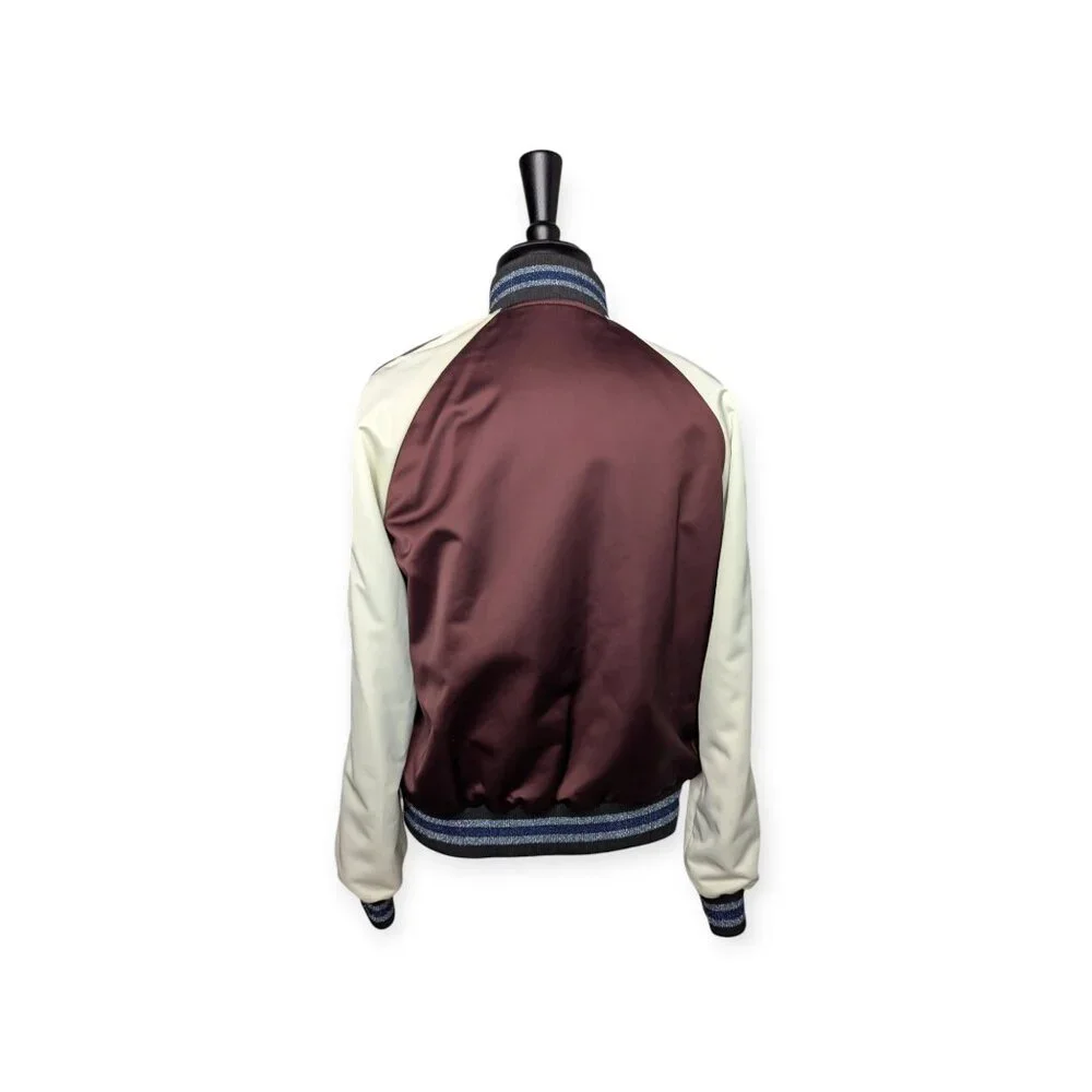 Coach Reversible Cloud Souvenir Jacket Snap Button Closure Women's Size Medium